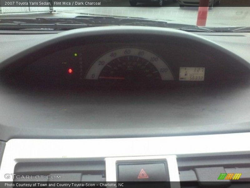 Flint Mica / Dark Charcoal 2007 Toyota Yaris Sedan