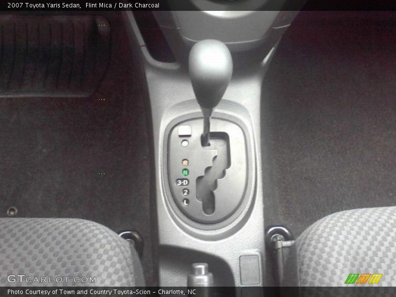 Flint Mica / Dark Charcoal 2007 Toyota Yaris Sedan