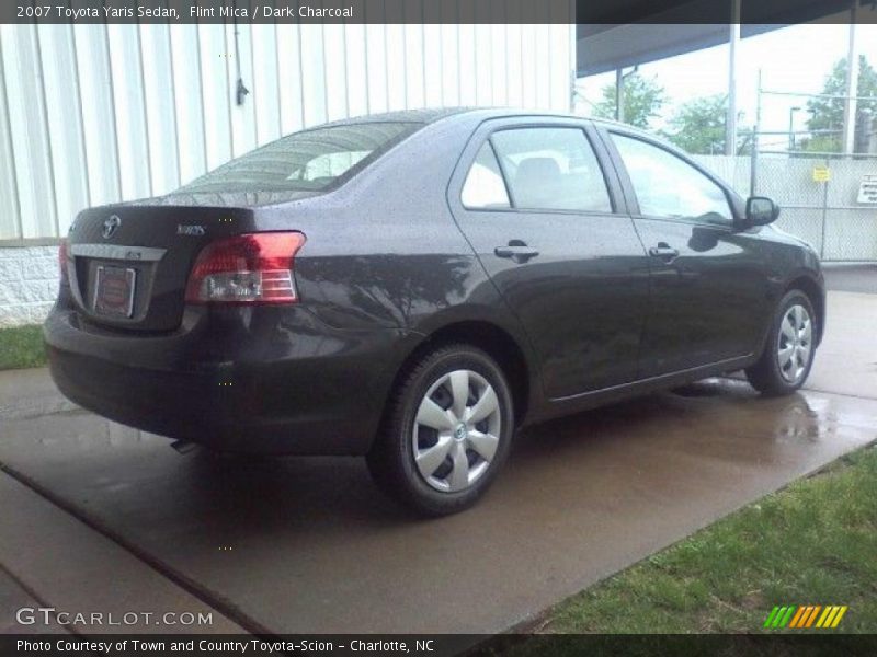 Flint Mica / Dark Charcoal 2007 Toyota Yaris Sedan