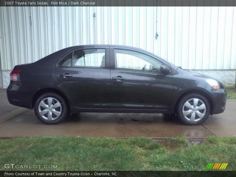 Flint Mica / Dark Charcoal 2007 Toyota Yaris Sedan