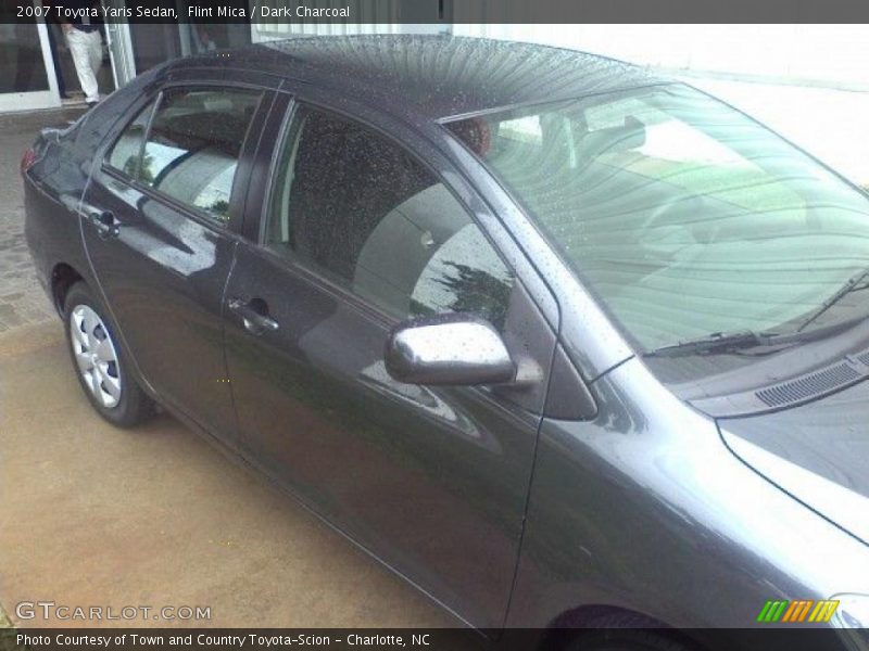 Flint Mica / Dark Charcoal 2007 Toyota Yaris Sedan