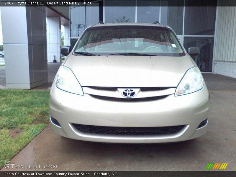 Desert Sand Mica / Taupe 2007 Toyota Sienna LE