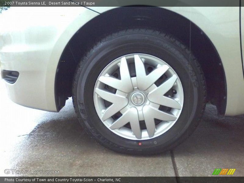 Desert Sand Mica / Taupe 2007 Toyota Sienna LE