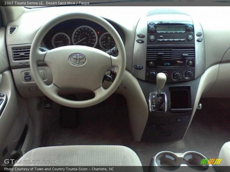 Desert Sand Mica / Taupe 2007 Toyota Sienna LE