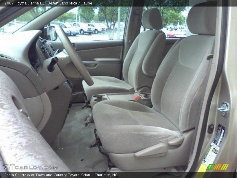 Desert Sand Mica / Taupe 2007 Toyota Sienna LE