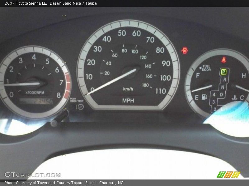 Desert Sand Mica / Taupe 2007 Toyota Sienna LE