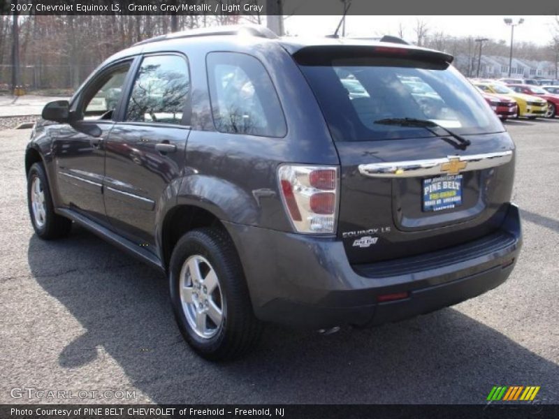 Granite Gray Metallic / Light Gray 2007 Chevrolet Equinox LS