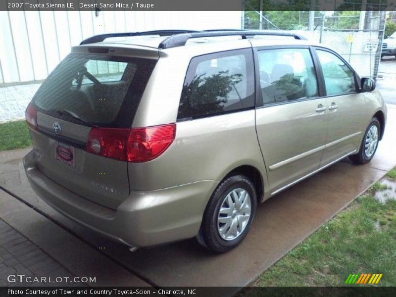 Desert Sand Mica / Taupe 2007 Toyota Sienna LE