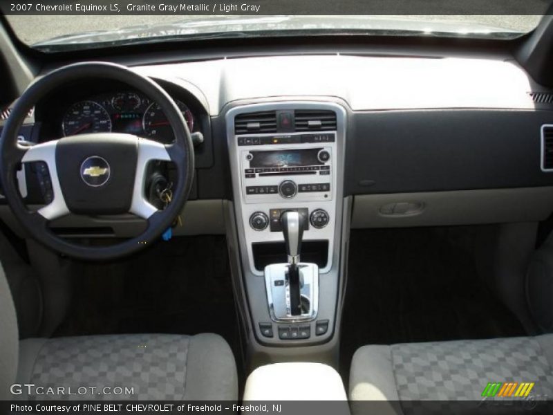 Granite Gray Metallic / Light Gray 2007 Chevrolet Equinox LS