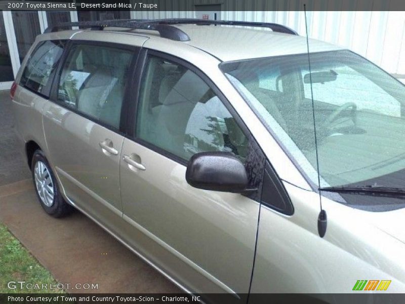 Desert Sand Mica / Taupe 2007 Toyota Sienna LE