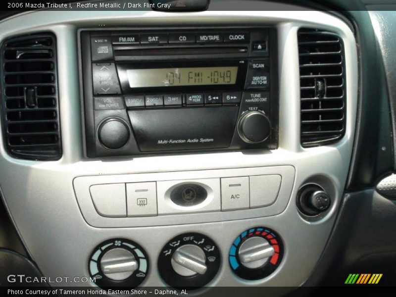 Redfire Metallic / Dark Flint Gray 2006 Mazda Tribute i