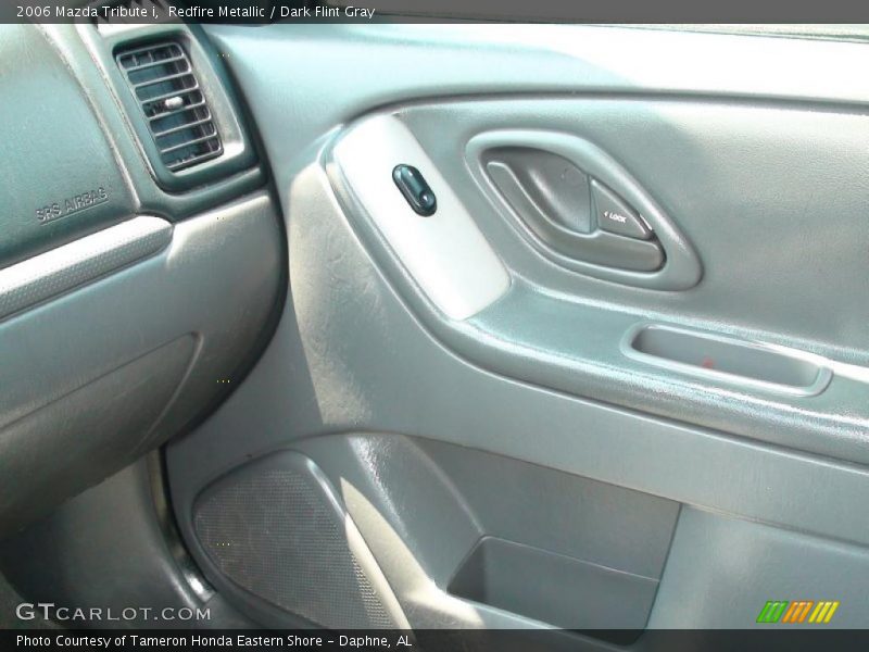 Redfire Metallic / Dark Flint Gray 2006 Mazda Tribute i