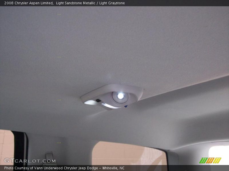 Light Sandstone Metallic / Light Graystone 2008 Chrysler Aspen Limited