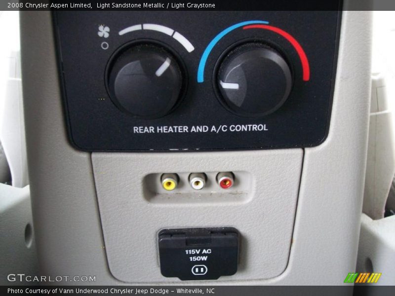 Light Sandstone Metallic / Light Graystone 2008 Chrysler Aspen Limited