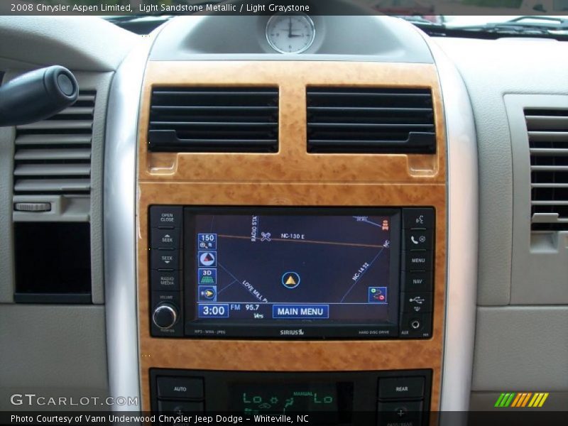 Light Sandstone Metallic / Light Graystone 2008 Chrysler Aspen Limited