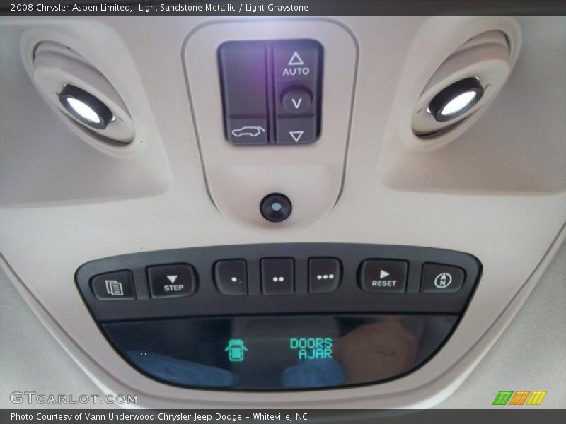 Light Sandstone Metallic / Light Graystone 2008 Chrysler Aspen Limited