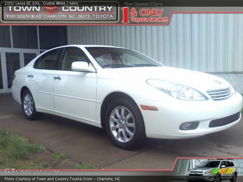 Crystal White / Ivory 2002 Lexus ES 300