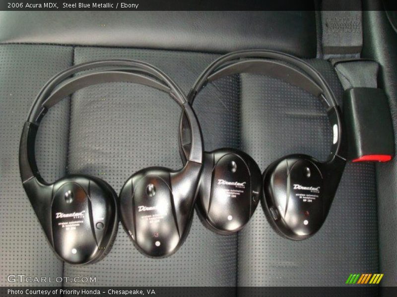 Steel Blue Metallic / Ebony 2006 Acura MDX