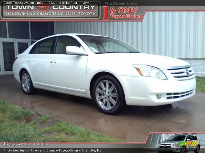 Blizzard White Pearl / Ivory 2006 Toyota Avalon Limited