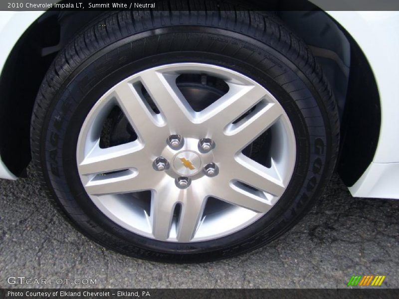 Summit White / Neutral 2010 Chevrolet Impala LT