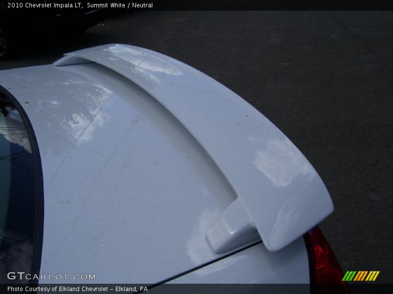 Summit White / Neutral 2010 Chevrolet Impala LT