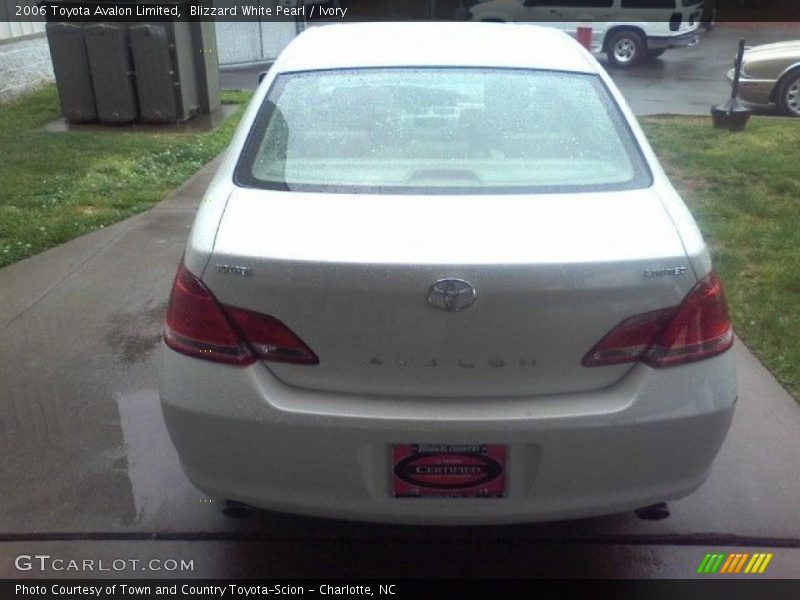Blizzard White Pearl / Ivory 2006 Toyota Avalon Limited