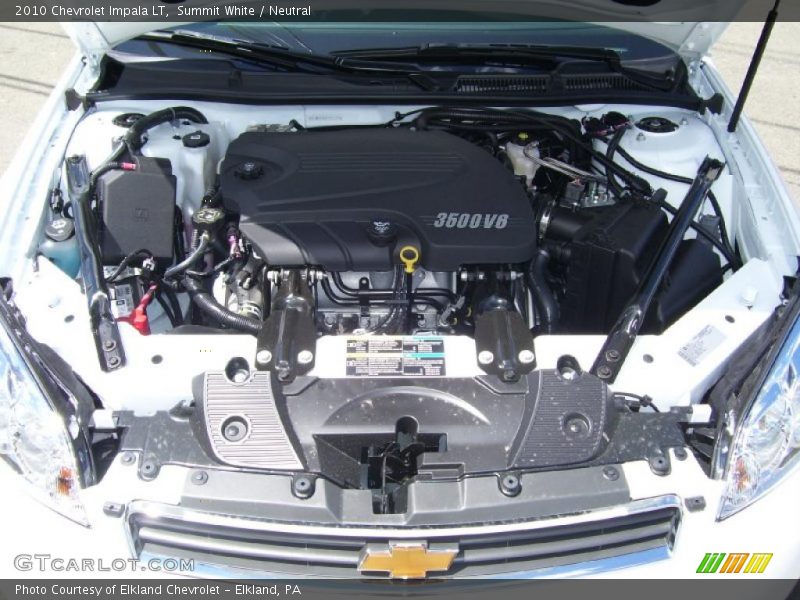 Summit White / Neutral 2010 Chevrolet Impala LT