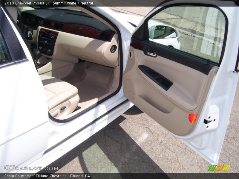 Summit White / Neutral 2010 Chevrolet Impala LT