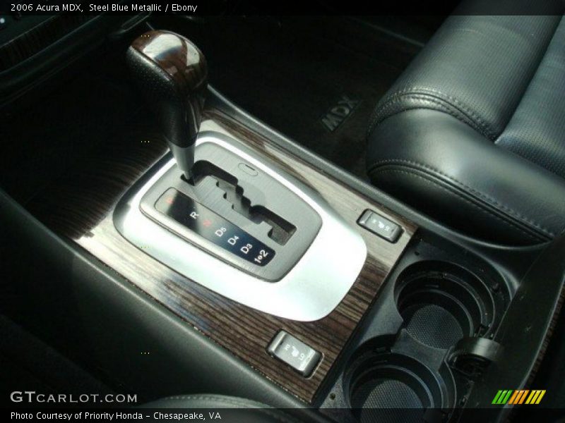 Steel Blue Metallic / Ebony 2006 Acura MDX