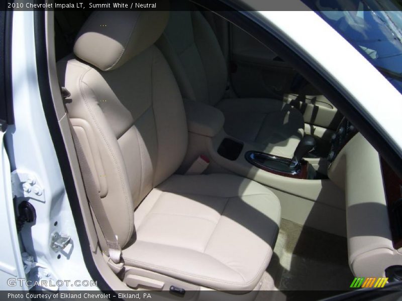 Summit White / Neutral 2010 Chevrolet Impala LT