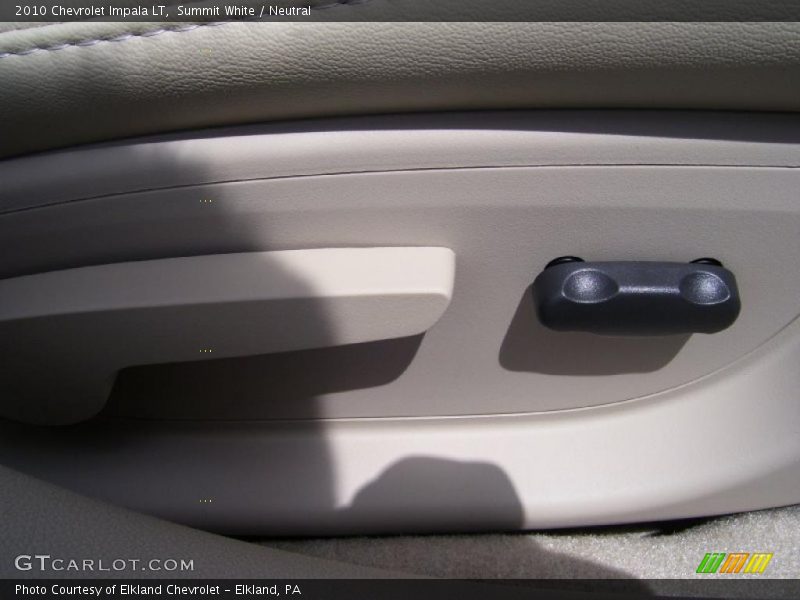 Summit White / Neutral 2010 Chevrolet Impala LT
