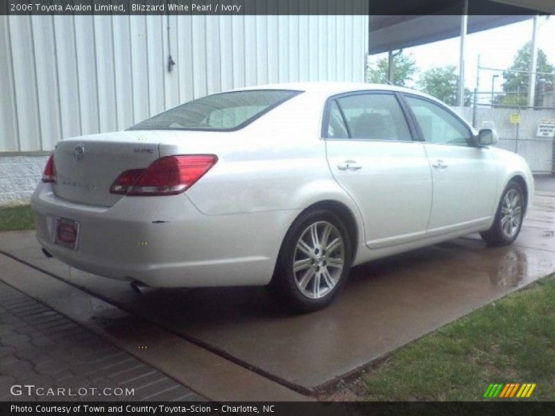 Blizzard White Pearl / Ivory 2006 Toyota Avalon Limited