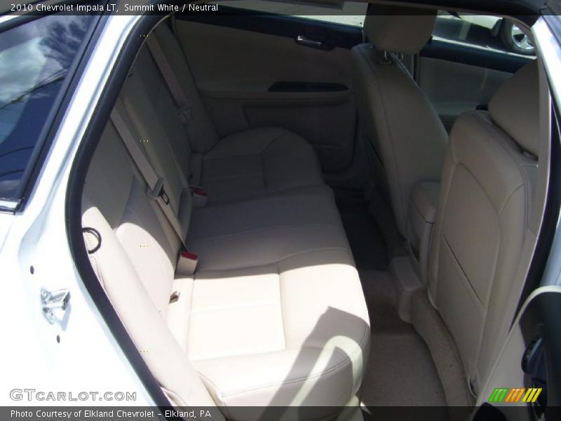 Summit White / Neutral 2010 Chevrolet Impala LT
