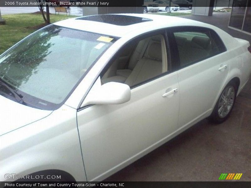 Blizzard White Pearl / Ivory 2006 Toyota Avalon Limited