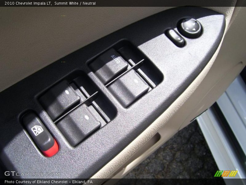 Summit White / Neutral 2010 Chevrolet Impala LT