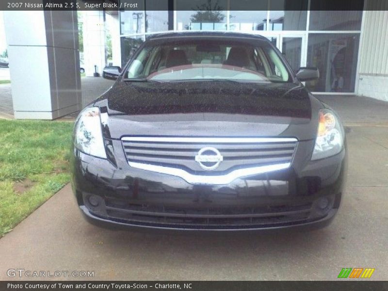 Super Black / Frost 2007 Nissan Altima 2.5 S