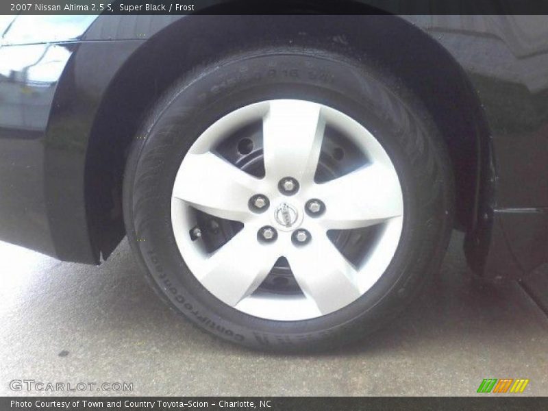 Super Black / Frost 2007 Nissan Altima 2.5 S