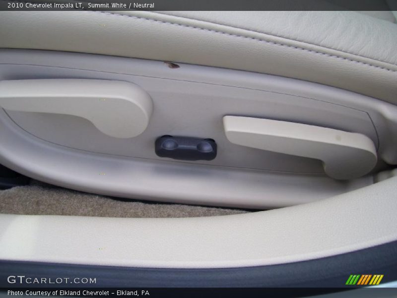 Summit White / Neutral 2010 Chevrolet Impala LT