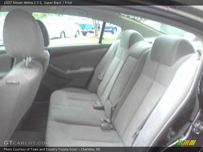 Super Black / Frost 2007 Nissan Altima 2.5 S