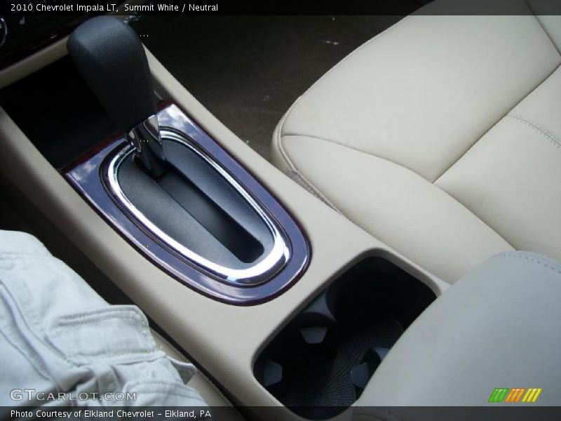 Summit White / Neutral 2010 Chevrolet Impala LT