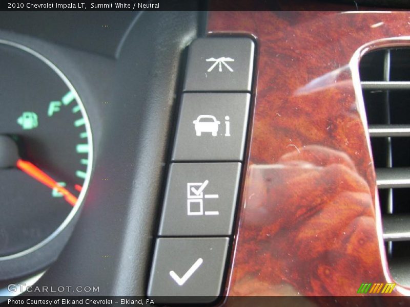 Summit White / Neutral 2010 Chevrolet Impala LT