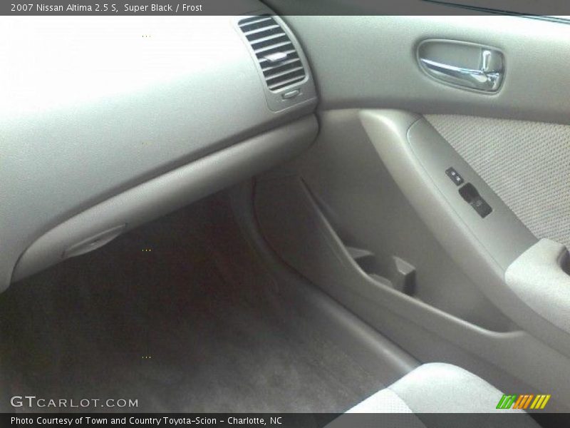 Super Black / Frost 2007 Nissan Altima 2.5 S