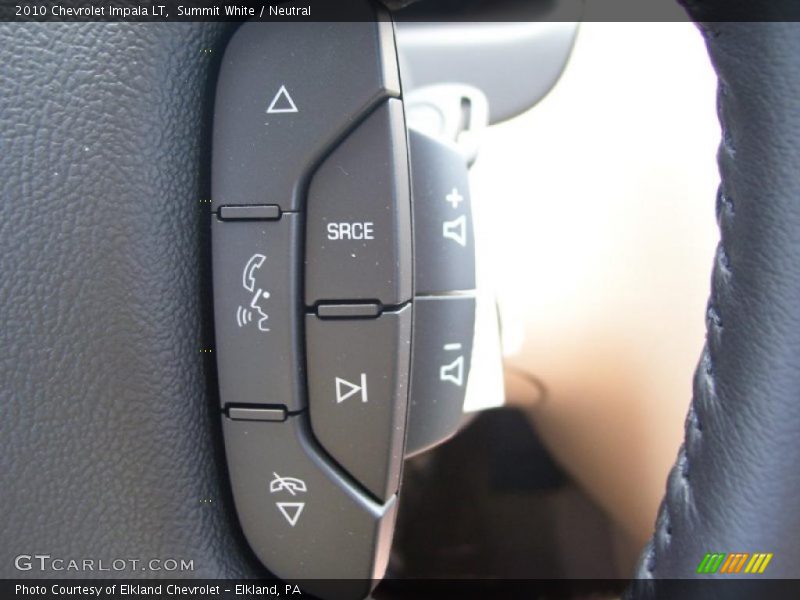 Summit White / Neutral 2010 Chevrolet Impala LT