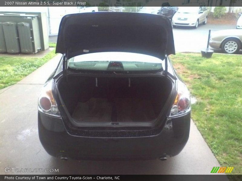 Super Black / Frost 2007 Nissan Altima 2.5 S