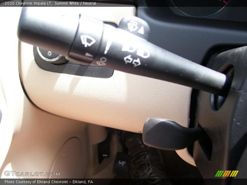 Summit White / Neutral 2010 Chevrolet Impala LT