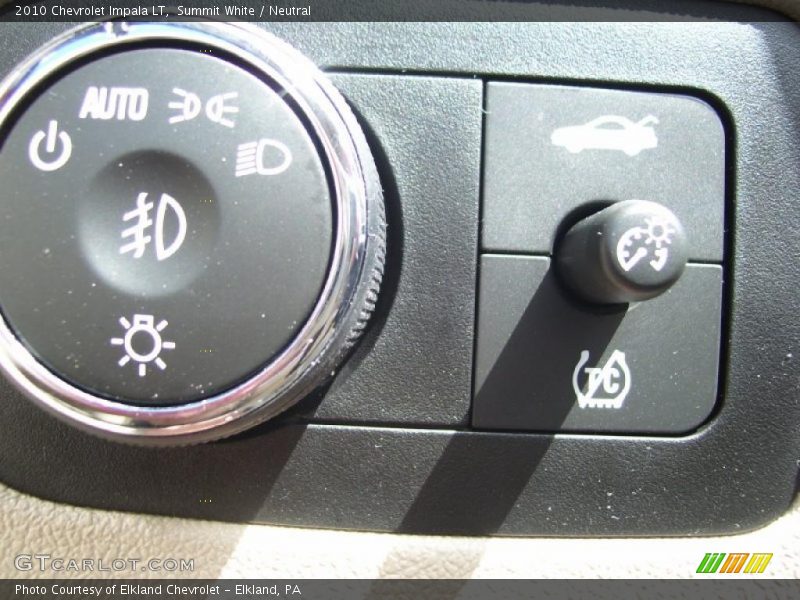 Summit White / Neutral 2010 Chevrolet Impala LT