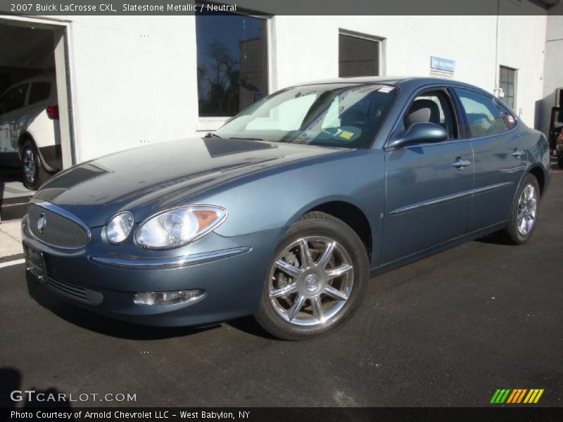 Slatestone Metallic / Neutral 2007 Buick LaCrosse CXL