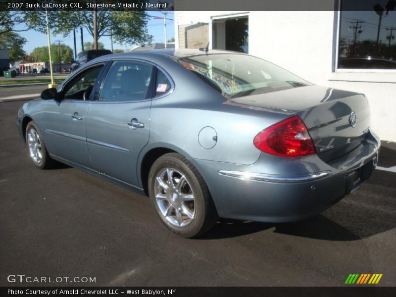 Slatestone Metallic / Neutral 2007 Buick LaCrosse CXL