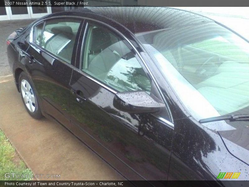 Super Black / Frost 2007 Nissan Altima 2.5 S
