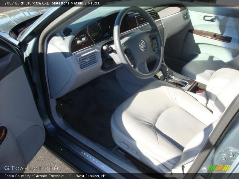 Slatestone Metallic / Neutral 2007 Buick LaCrosse CXL